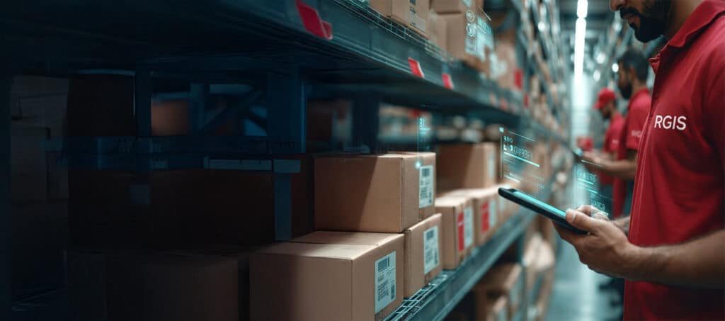 Preparação de um armazém para inventário