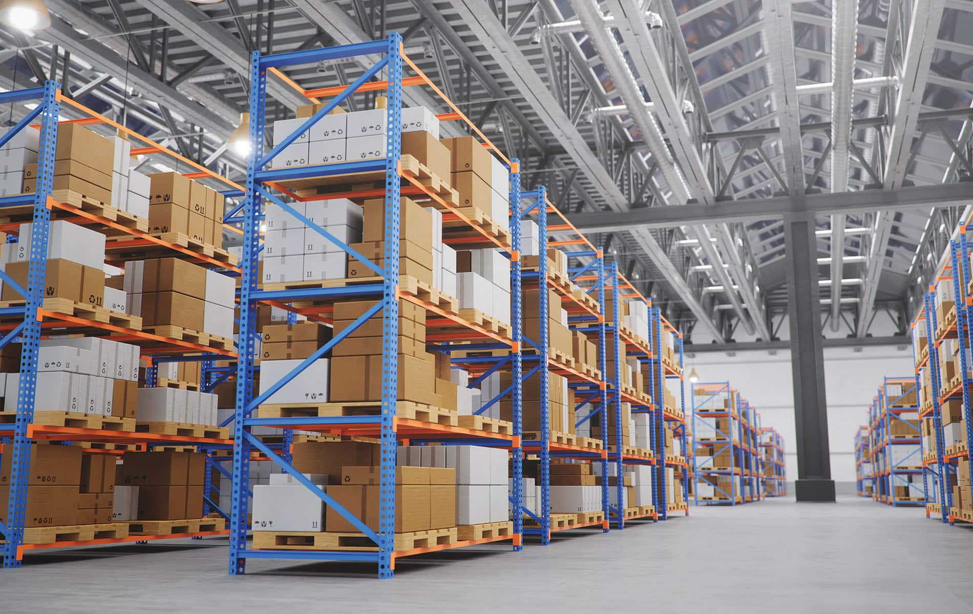 Contagem do Centro de Distribuição de produtos